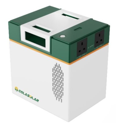 Cola 2000 All-in-One Solar Generator + Two Units of 450watts Solar panels + Free Solar Iron